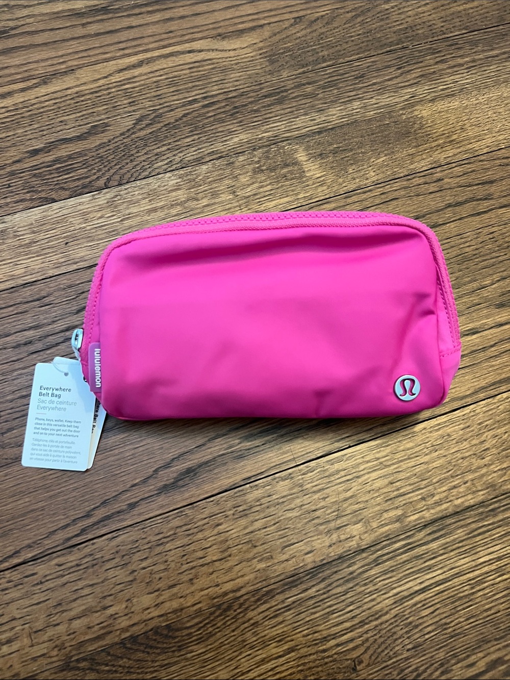 NEW Lululemon Everywhere Belt Bag in hot pink